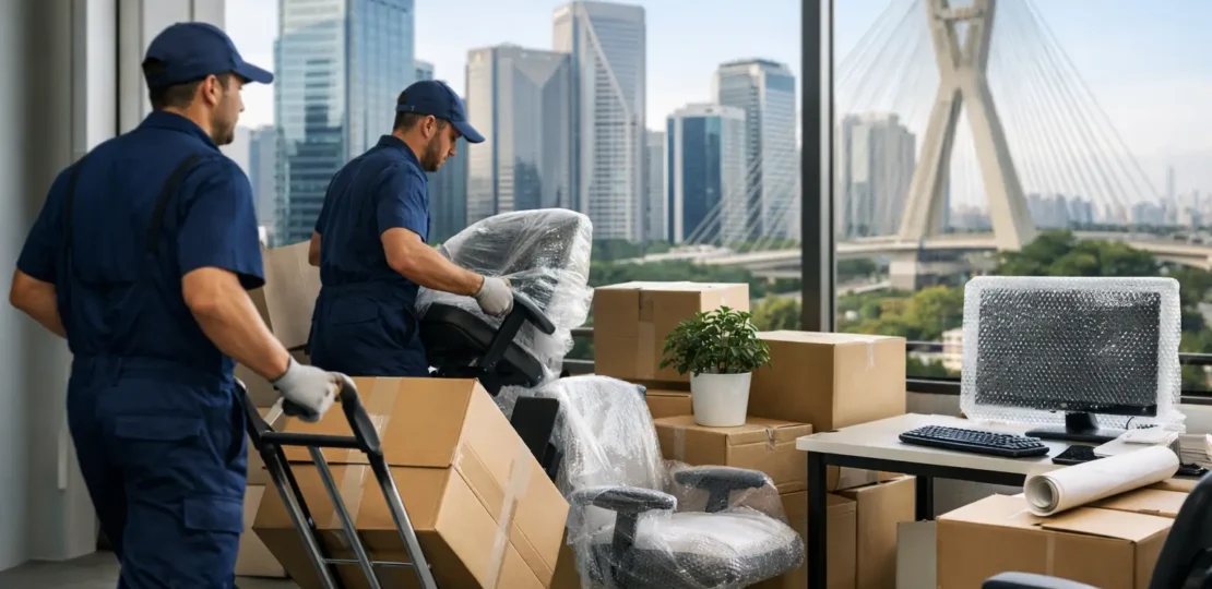Empresa de mudança comercial em SP